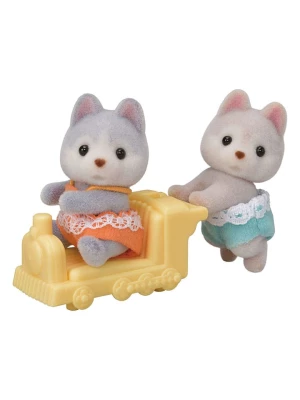 Sylvanian Families Akcesoria dla lalek "Husky Twins" - 3+ rozmiar: onesize