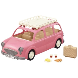 Sylvanian family 5535 Samochód rodzinny różowy Van Sylvanian Families