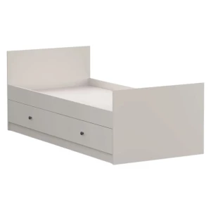 SYSTEM OLAF ŁÓŻKO 90/200 KASZMIR uchwyty antracyt pojemnik PRODUCENT