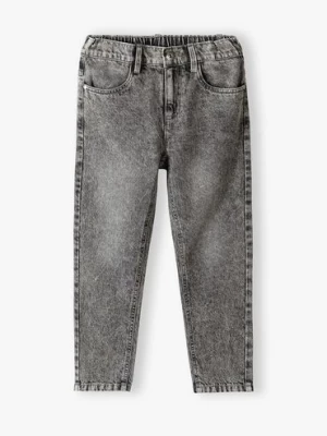 Szare spodnie jeansowe dla chłopca 5.10.15.