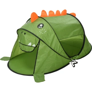 Szybko składany namiot dla dzieci z ochroną UV50+, dekor dinozaur, 182 x 100 x wys. 86 cm 4-Home