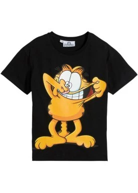 T-shirt chłopięcy Garfield z bawełny organicznej bonprix