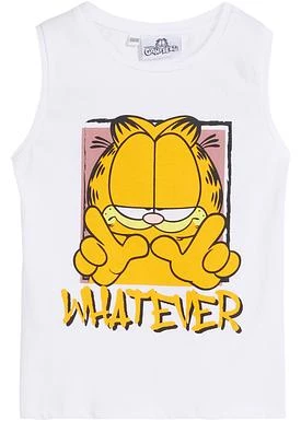 Tank top chłopięcy z motywem Garfielda bonprix