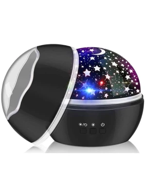 Techkidz Lampka nocna "Veilleuse" w kolorze czarnym rozmiar: onesize