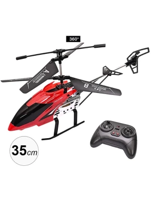 Techkidz Zdalnie sterowany helikopter "Hélicoptère” w kolorze czerwonym – 8 + rozmiar: onesize