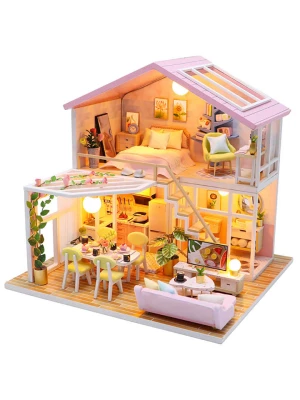 Techkidz Zestaw budowlany "Pink House" - 14+ rozmiar: onesize