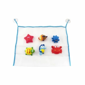 Teddies Zestaw zwierzątek gumowych do wanny,, 6 ks, w woreczku