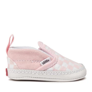 Tenisówki Vans Slip-On V Crib VN0A2XSL04E1 Różowy