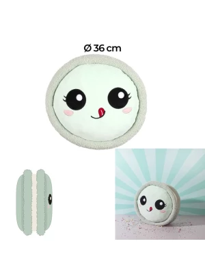 The Home Deco Kids Maskotka 'Kawaii Macaron'' w kolorze zielonym - 0+ rozmiar: onesize