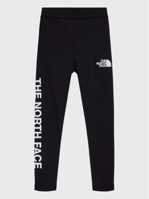 The North Face Legginsy Graphic NF0A82EQ Czarny Slim Fit