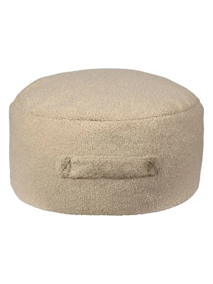 The Wild Hug Puf "Panda" w kolorze beżowym - wys. 20 x Ø 50 cm rozmiar: onesize