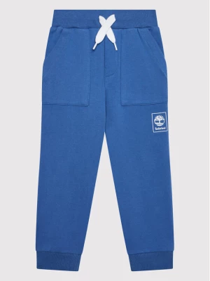 Timberland Spodnie dresowe T24B79 S Niebieski Regular Fit