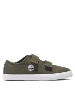 Timberland Tenisówki Newport Bay Low Hook & Loop Sneaker TB0A66U9EZ91 Khaki