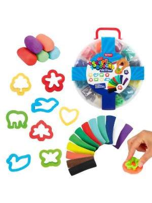 Toi-Toys 21-częściowy zestaw "Sculptidough" - 3+ rozmiar: onesize