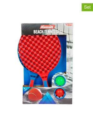 Toi-Toys 4-częściowy zestaw do tenisa plażowego - 3+ rozmiar: onesize