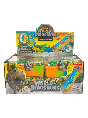 Toi-Toys Masa plastyczna "Dino" do zabawy - 3+ (produkt niespodzianka) rozmiar: onesize Toi-Toys Masa plastyczna "Dino" do zabawy - 3+ (produkt niespodzianka) rozmiar: onesize