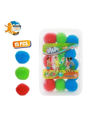Toi-Toys Piłki wodne (15 szt.) - Ø 5 cm - 3+ rozmiar: onesize