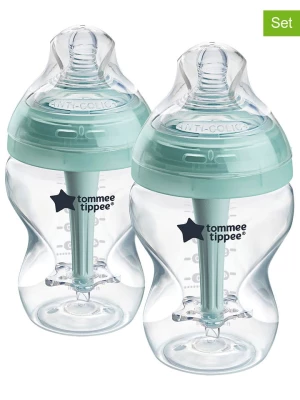 tommee tippee Butelki niemowlęce (2 szt.) "Advanced AntiColic" w kolorze turkusowym - 260 ml rozmiar: onesize