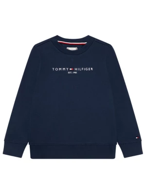 Tommy Hilfiger Bluza Essential Sweatshirt KS0KS00212 Granatowy Regular Fit