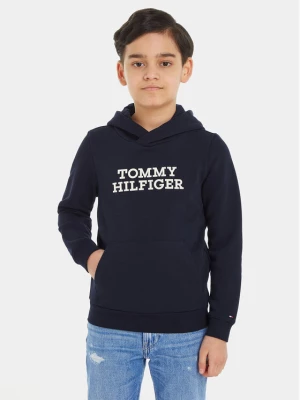 Tommy Hilfiger Bluza KB0KB08500 M Granatowy Regular Fit