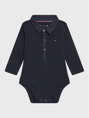 Tommy Hilfiger Body dziecięce KN0KN01575 Granatowy