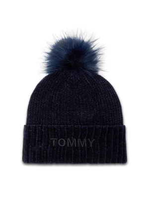 Tommy Hilfiger Czapka AW0AW13446 Granatowy