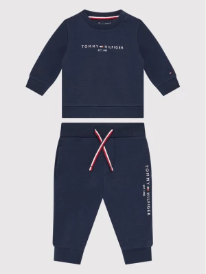 Tommy Hilfiger Dres Baby Essential KN0KN01485 Granatowy Regular Fit
