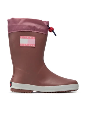 Tommy Hilfiger Kalosze Rain Boot T3X6-30766-0047 S Różowy