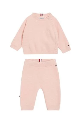 Tommy Hilfiger komplet niemowlęcy kolor różowy
