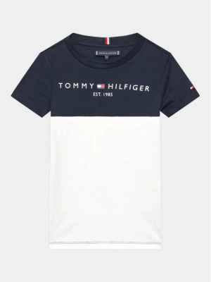 Tommy Hilfiger Komplet t-shirt i szorty sportowe Essentisl KB0KB08359 M Granatowy Regular Fit