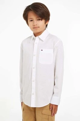 Tommy Hilfiger koszula dziecięca kolor biały
