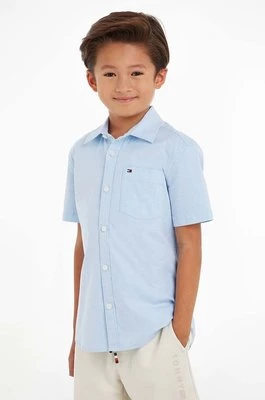 Tommy Hilfiger koszula dziecięca kolor niebieski
