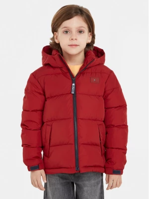 Tommy Hilfiger Kurtka puchowa Alaska KS0KS00402 M Bordowy Regular Fit