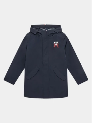 Tommy Hilfiger Parka KB0KB08224 D Granatowy Regular Fit