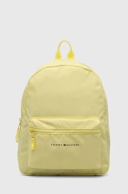 Tommy Hilfiger plecak dziecięcy kolor żółty duży gładki