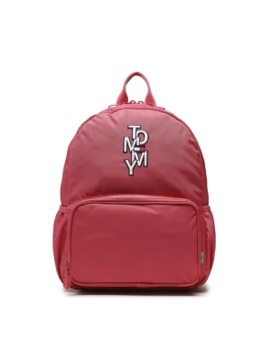 Tommy Hilfiger Plecak Tommy Logo Backpack AU0AU01551 Różowy
