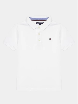 Tommy Hilfiger Polo KB0KB03975 Biały Regular Fit