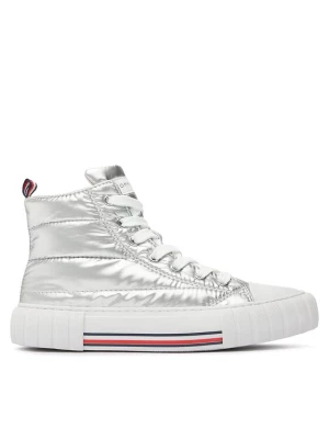 Tommy Hilfiger Sneakersy T3A9-32975-1437904 S Srebrny