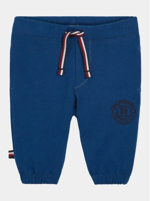 Tommy Hilfiger Spodnie dresowe KN0KN01787 Niebieski Regular Fit