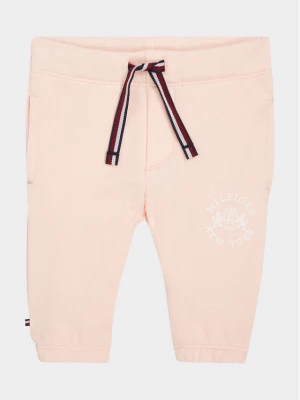 Tommy Hilfiger Spodnie dresowe KN0KN01787 Różowy Regular Fit