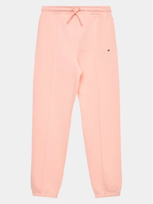 Tommy Hilfiger Spodnie dresowe KS0KS00494 D Różowy Regular Fit
