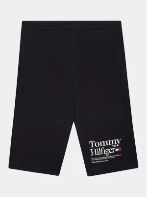 Tommy Hilfiger Szorty sportowe Timeless KG0KG07253 Granatowy Slim Fit