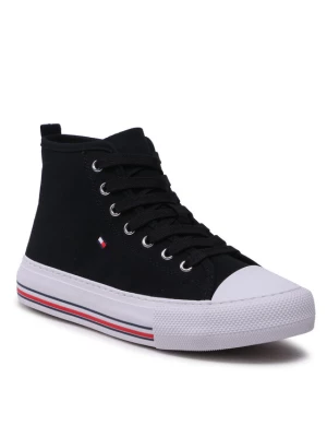 Tommy Hilfiger Trampki High Top Lace-Up T3A9-32679-0890 S Czarny