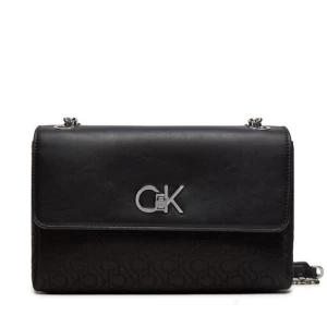 Torebka Calvin Klein Re-Lock Conv Shoulder Bag_Jqc K60K612641 Czarny