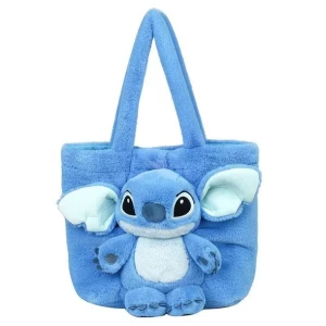 ﻿TOREBKA PLUSZAK STICH STITCH MASKOTKA PLUSZOWA TOREBECZKA NA RAMIĘ DZIECI