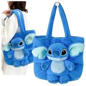TOREBKA PLUSZAK STICH STITCH MASKOTKA PLUSZOWA TOREBECZKA NA RAMIĘ DZIECI