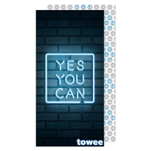 Towee Ręcznik szybkoschnący YES YOU CAN, 50 x 100 cm