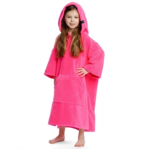 Towee Surf ponczo MONO Bubblegum pink, 60 x 80 cm