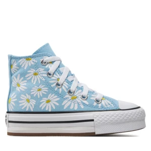 Trampki Converse Chuck Taylor All Star Lift Platform Floral A06338C Niebieski