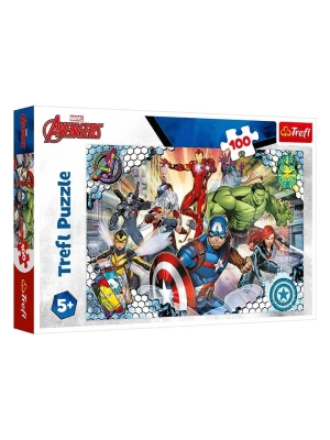 Trefl 100-częściowe puzzle "Avengers" - 5+ rozmiar: onesize